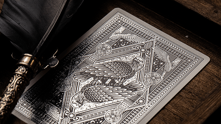 PlayingCardDecks.com-The Great Creator Foil Playing Cards 2 Deck Set TPCC