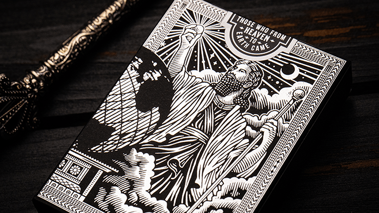 PlayingCardDecks.com-The Great Creator Foil Playing Cards 2 Deck Set TPCC