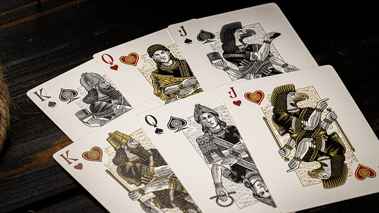 PlayingCardDecks.com-The Great Creator Foil Playing Cards 2 Deck Set TPCC
