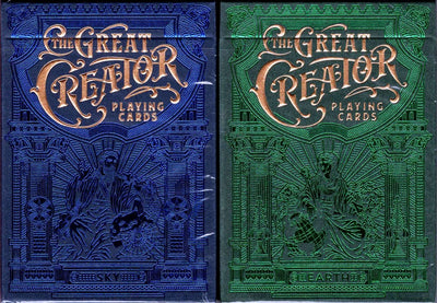 PlayingCardDecks.com-The Great Creator Playing Cards 2 Deck Set TPCC
