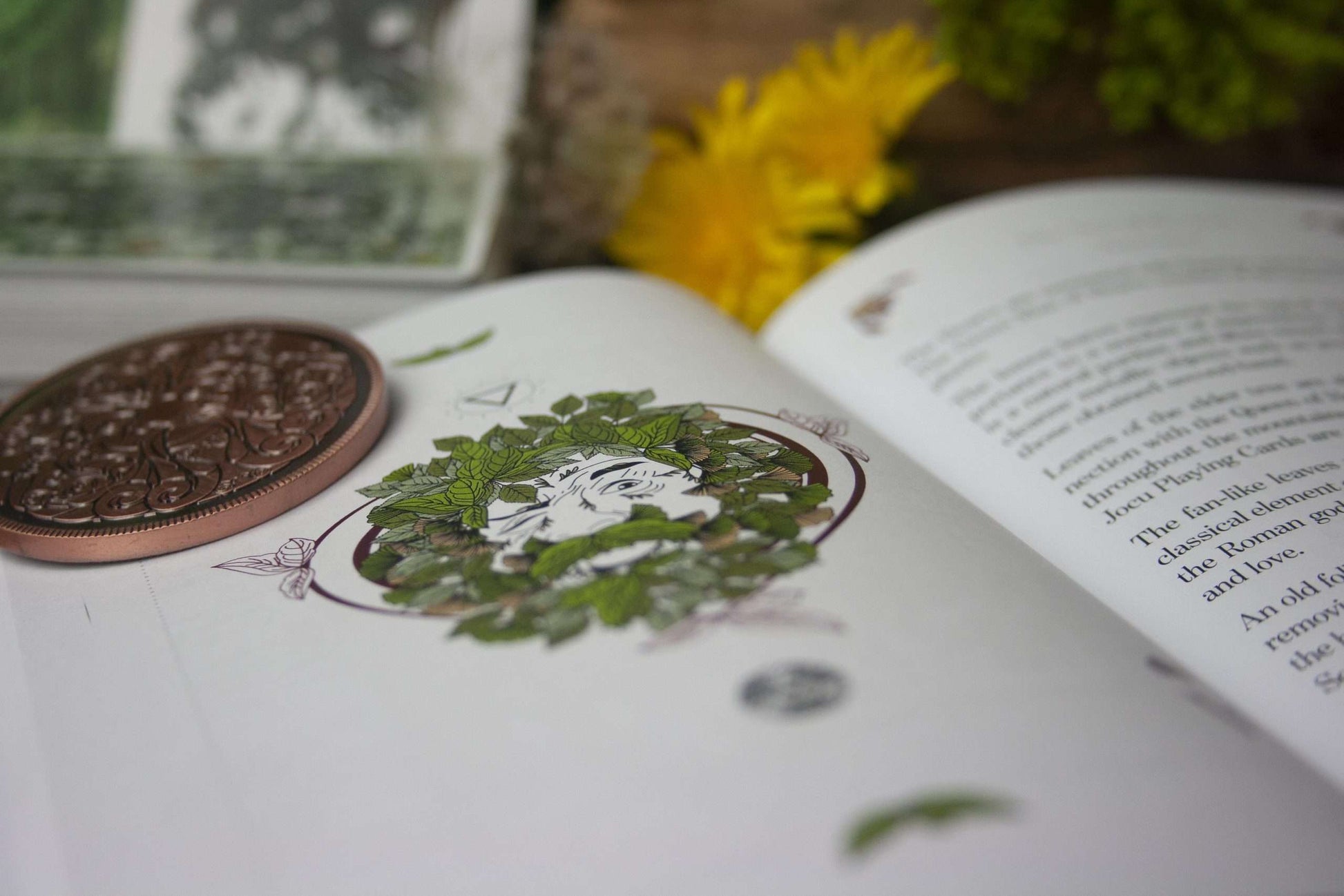 PlayingCardDecks.com-The Green Man Companion Booklet