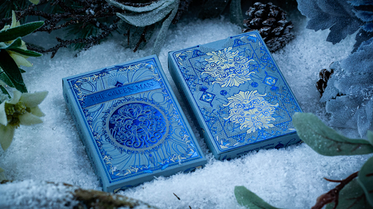 PlayingCardDecks.com-The Green Man Winter v2 Playing Cards Cartamundi
