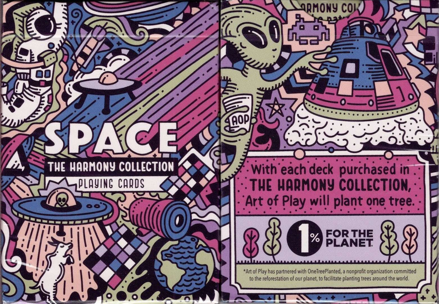 PlayingCardDecks.com-The Harmony Collection Playing Cards USPCC: Space