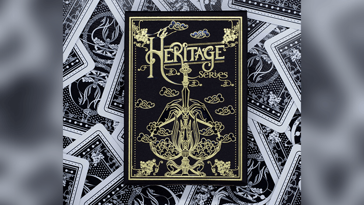 PlayingCardDecks.com-The Heritage Series Spades Playing Cards Cartamundi
