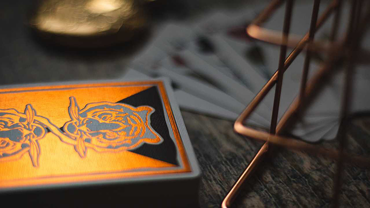 PlayingCardDecks.com-The Hidden King Copper Luxury Playing Cards TPCC
