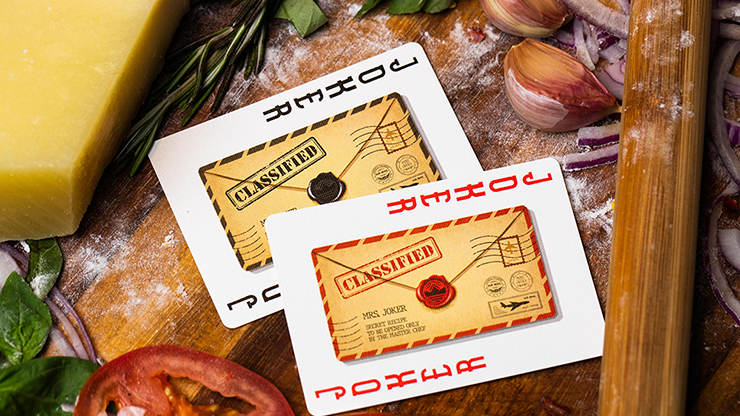 PlayingCardDecks.com-The Royal Pizza Palace 2 Deck Set TPCC