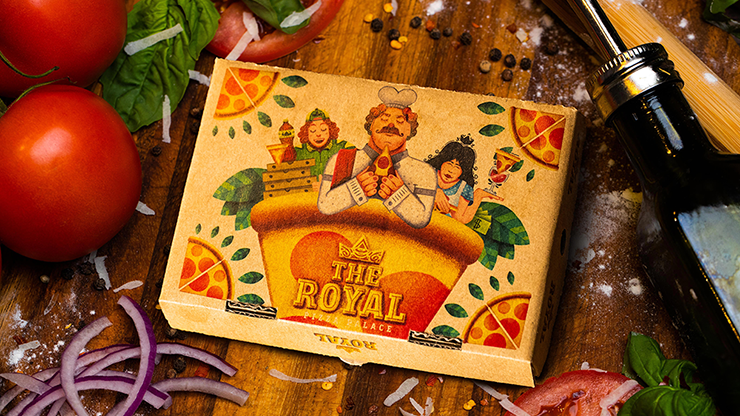 PlayingCardDecks.com-The Royal Pizza Palace 2 Deck Set TPCC