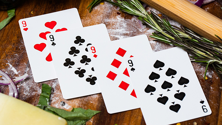 PlayingCardDecks.com-The Royal Pizza Palace 2 Deck Set TPCC