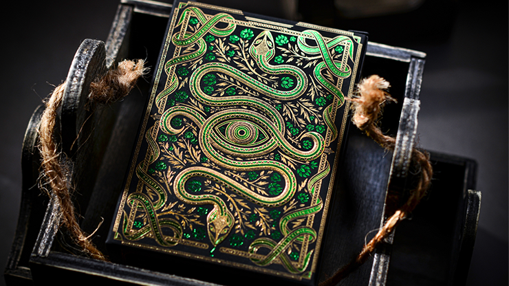 PlayingCardDecks.com-The Secret Emerald Playing Cards TWPCC