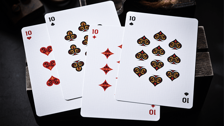 PlayingCardDecks.com-The Secret Scarlet Playing Cards TWPCC
