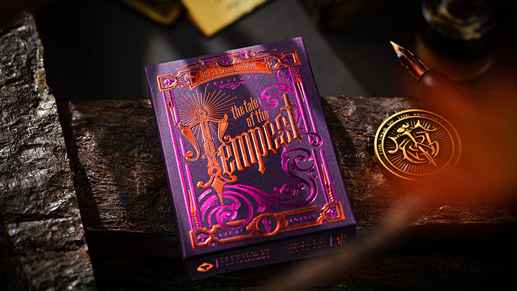 PlayingCardDecks.com-The Tale of the Tempest Dusk Playing Cards Cartamundi