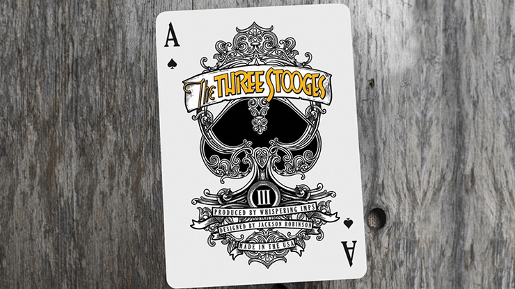 PlayingCardDecks.com-The Three Stooges Playing Cards USPCC