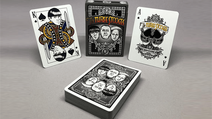 PlayingCardDecks.com-The Three Stooges Playing Cards USPCC