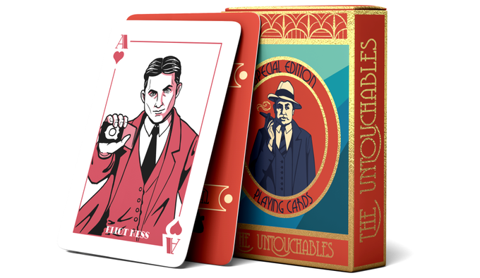 PlayingCardDecks.com-The Untouchables Playing Cards NPCC