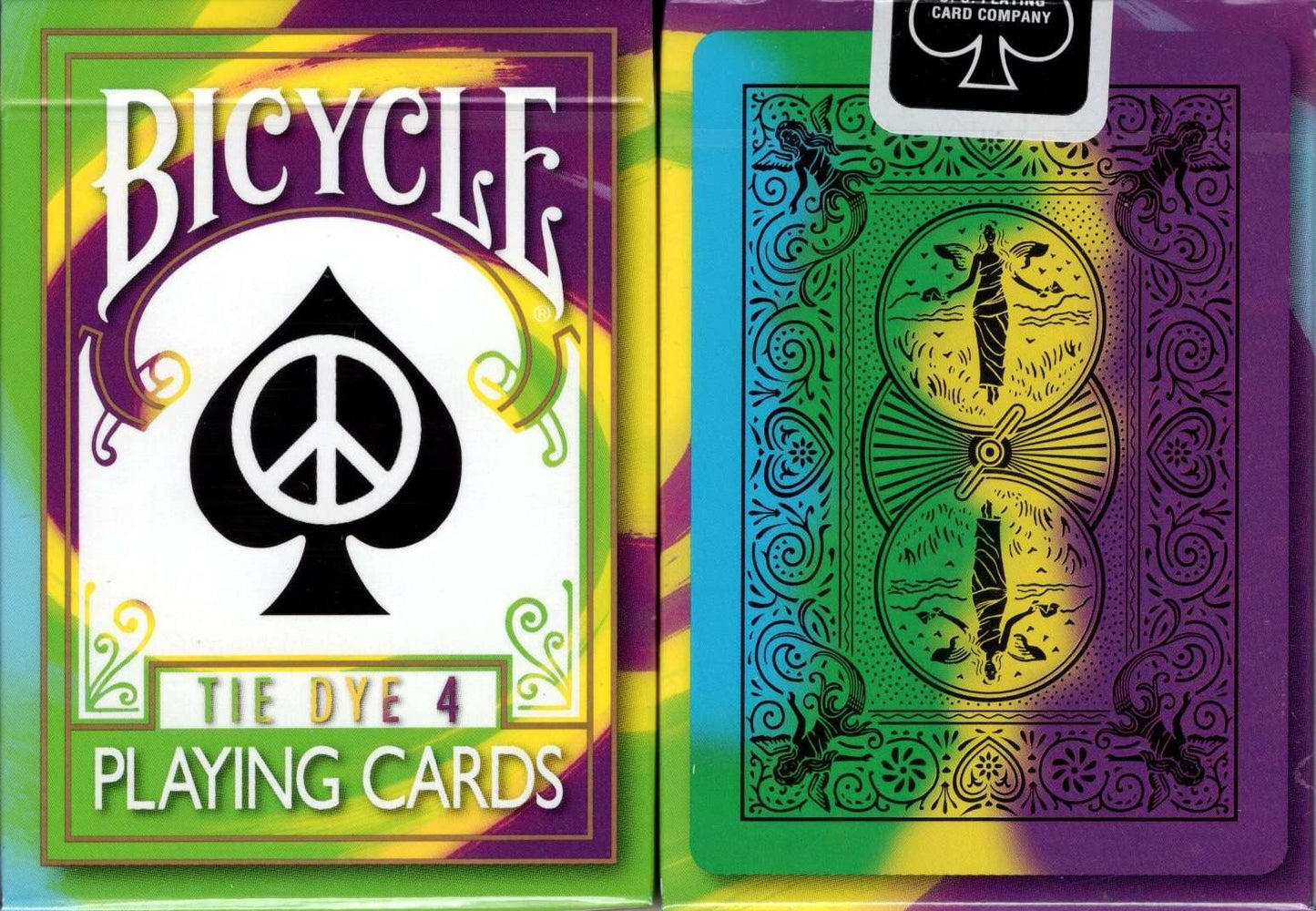PlayingCardDecks.com-Tie Dye v4 Bicycle Playing Cards