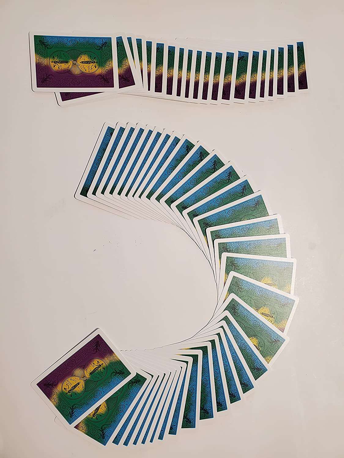 PlayingCardDecks.com-Tie Dye v4 Bicycle Playing Cards