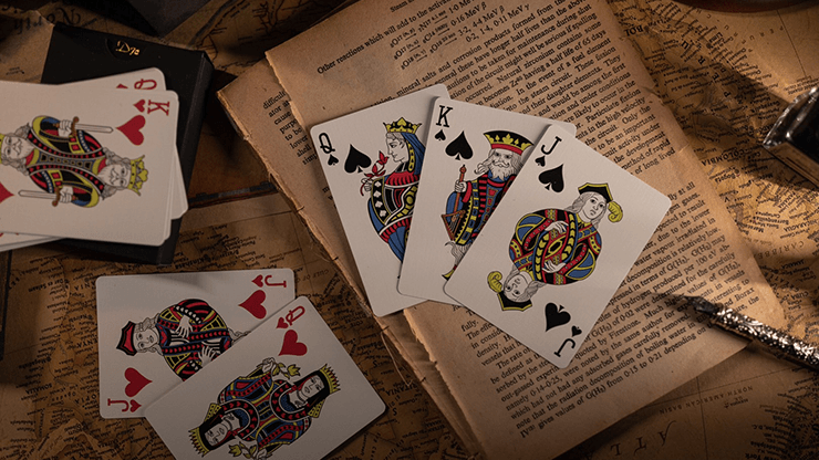 PlayingCardDecks.com-Time Playing Cards 5 Deck Deck Deluxe Set