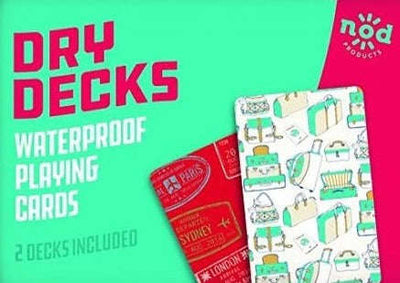 PlayingCardDecks.com-Travel Plastic Playing Cards 2 Deck Set