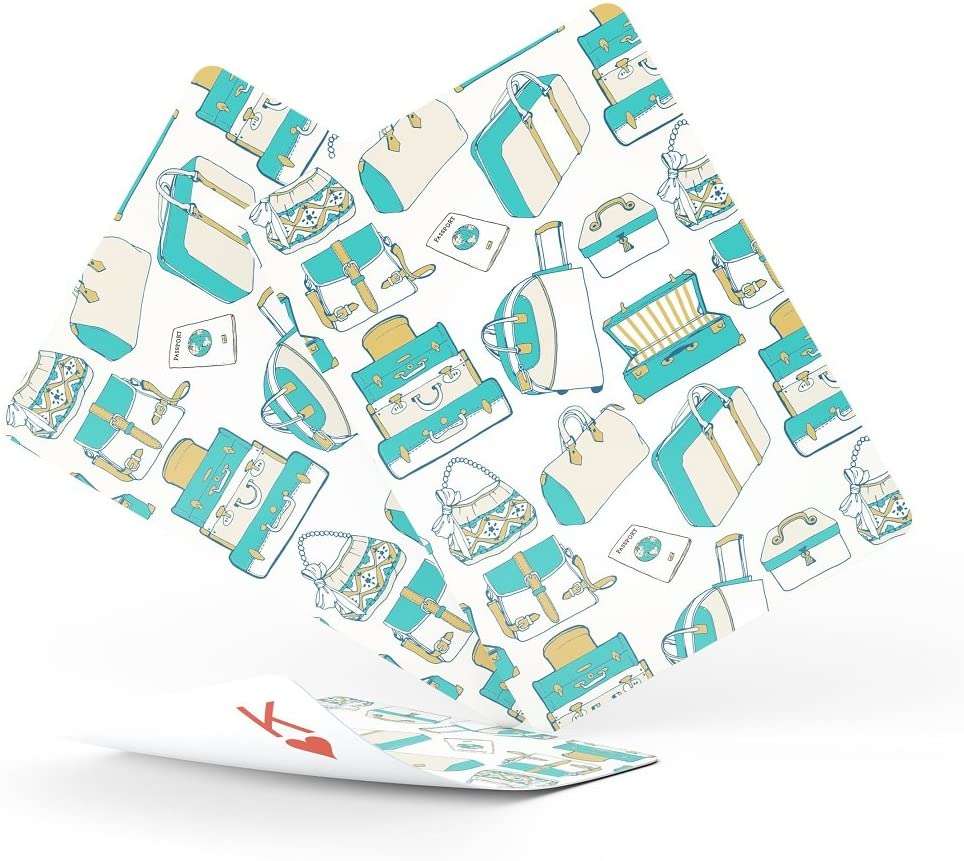 PlayingCardDecks.com-Travel Plastic Playing Cards 2 Deck Set