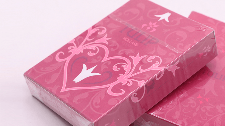 PlayingCardDecks.com-Tulip Pink Playing Cards WJPC