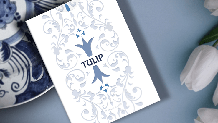 PlayingCardDecks.com-Tulip White Playing Cards LPCC