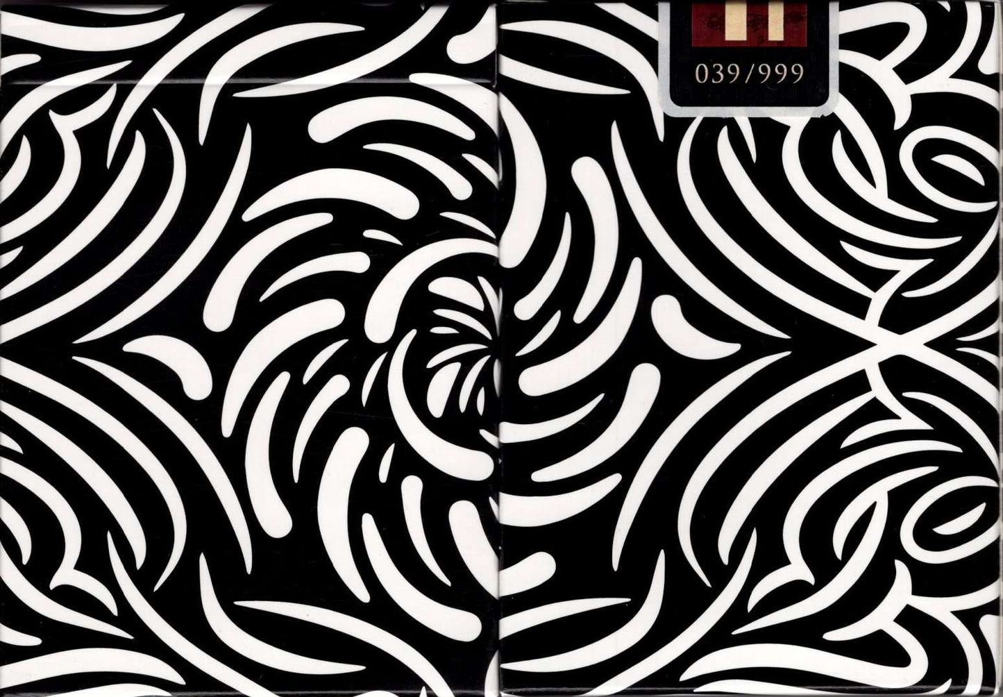 PlayingCardDecks.com-Turbulence Playing Cards: Black