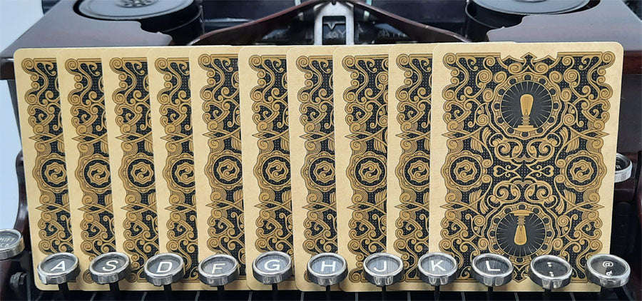 PlayingCardDecks.com-Turn of the Century Electricity Bicycle Playing Cards