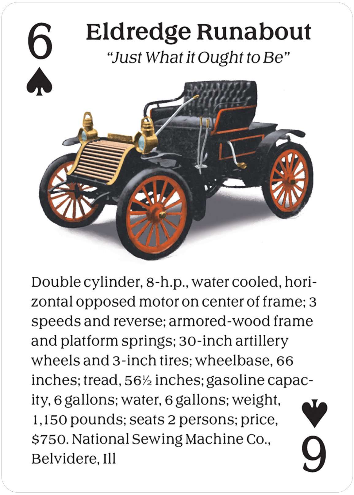 PlayingCardDecks.com-Turn of the Century Motor Cars Playing Cards USGS