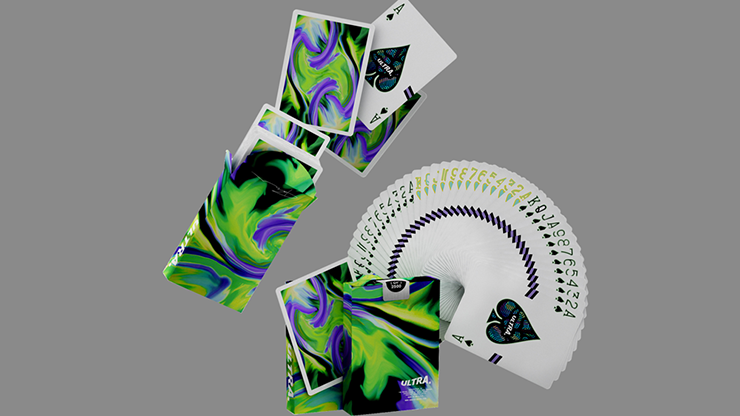 PlayingCardDecks.com-Ultra Green Playing Cards USPCC