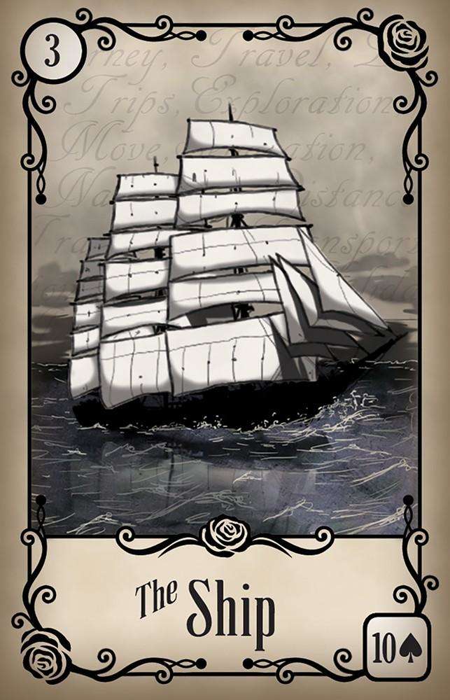 PlayingCardDecks.com-Under the Roses Lenormand Deck USGS