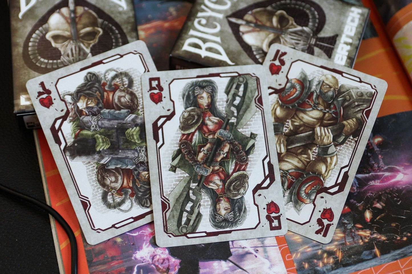 PlayingCardDecks.com-Cybertech Bicycle Playing Cards