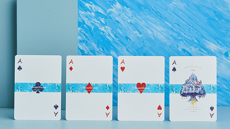 PlayingCardDecks.com-Van Gogh Almond Blossoms Playing Cards USPCC