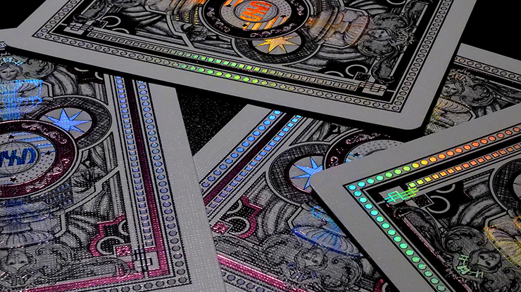 PlayingCardDecks.com-Vegas Diffractor Ultraviolet Playing Cards VXD