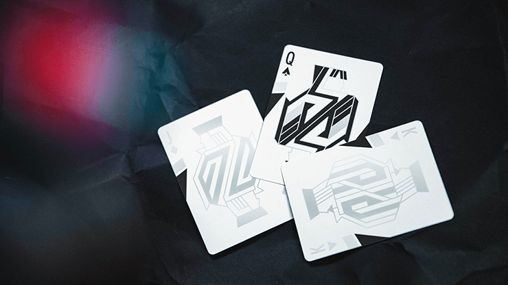 PlayingCardDecks.com-Vertical Black Playing Cards TWPCC