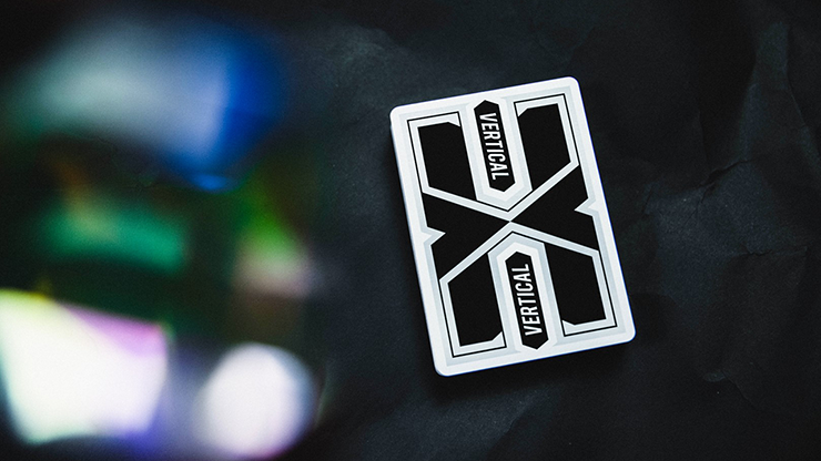 PlayingCardDecks.com-Vertical Black Playing Cards TWPCC