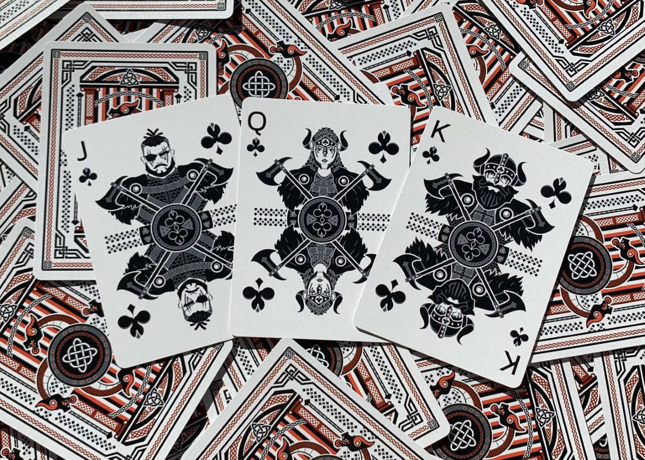 PlayingCardDecks.com-Vikings Bicycle Playing Cards