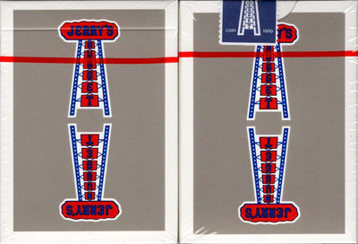 PlayingCardDecks.com-Vintage Feel Jerry's Nugget Steel Gilded Playing Cards EPCC