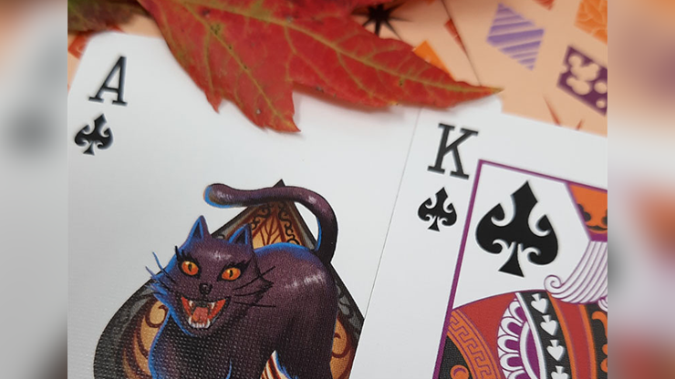 PlayingCardDecks.com-Vintage Halloween Bicycle Playing Cards