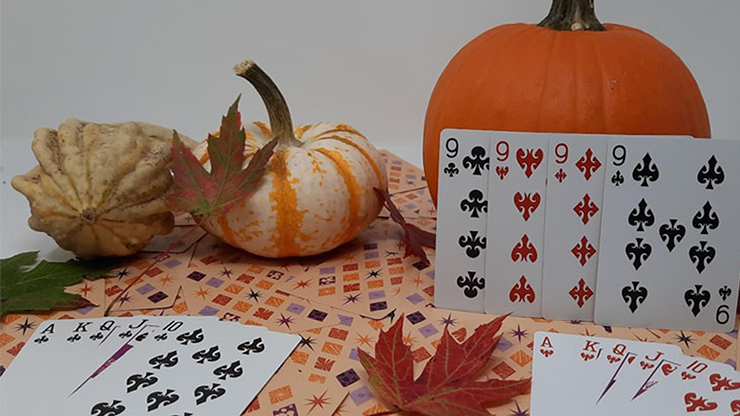 PlayingCardDecks.com-Vintage Halloween Bicycle Playing Cards