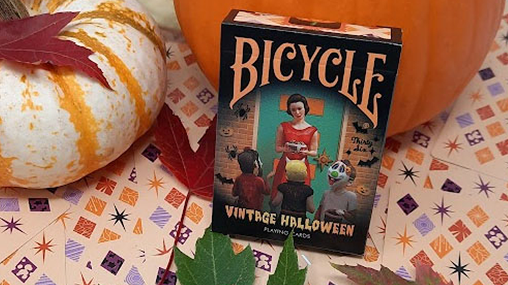 PlayingCardDecks.com-Vintage Halloween Bicycle Playing Cards