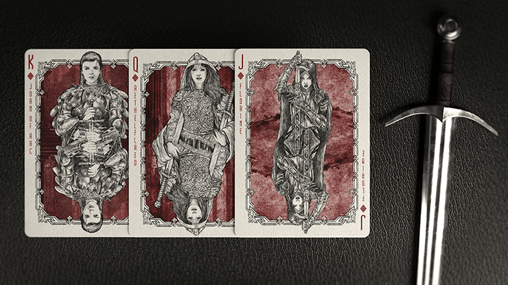 PlayingCardDecks.com-Warrior Women Playing Cards USPCC