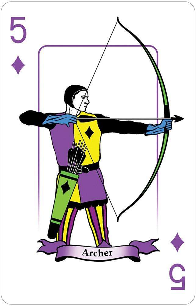 PlayingCardDecks.com-Wizard Medieval Edition Card Game USGS