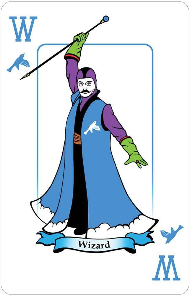 PlayingCardDecks.com-Wizard Medieval Edition Card Game USGS