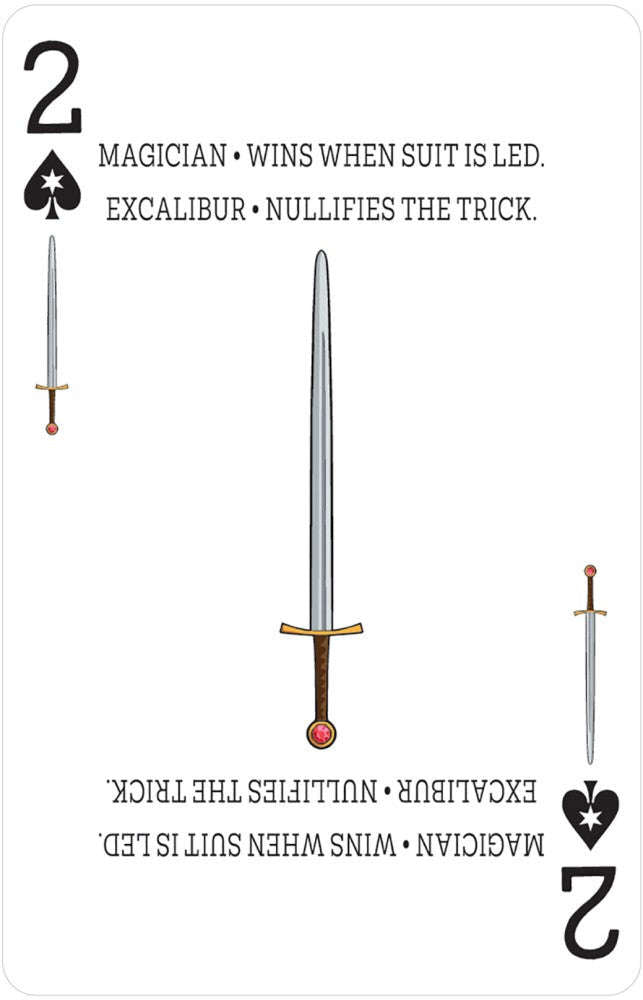 PlayingCardDecks.com-Wizard Omnibus Card Game USGS