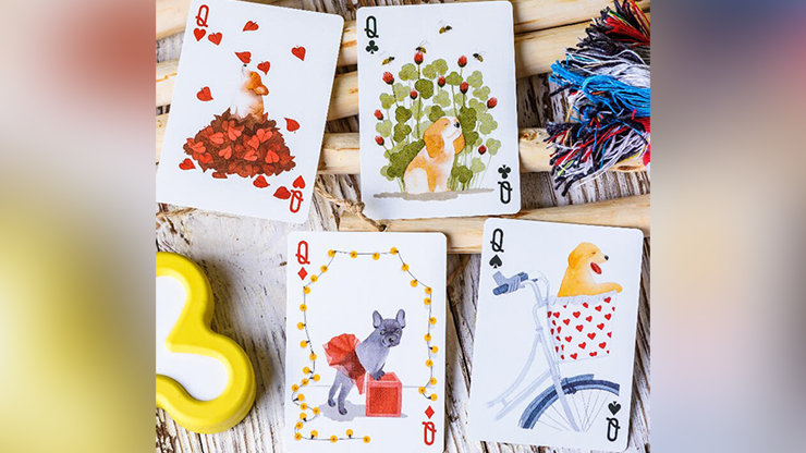 PlayingCardDecks.com-Woof & Whiskers Dog Playing Cards WJPC