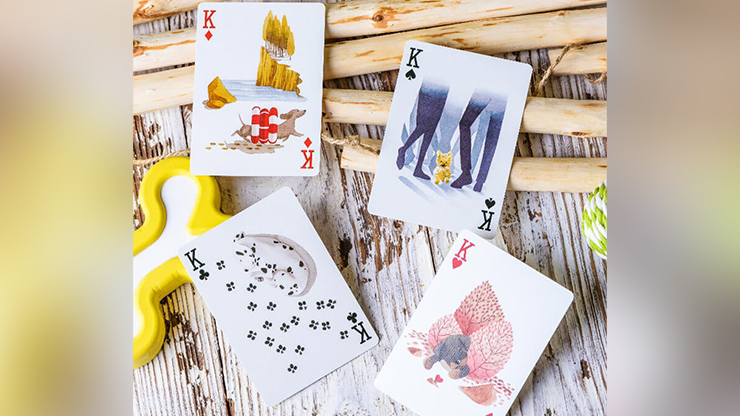 PlayingCardDecks.com-Woof & Whiskers Dog Playing Cards WJPC