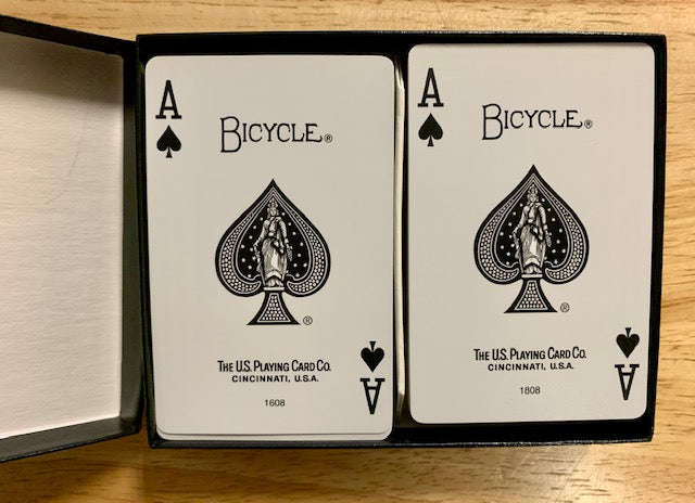 PlayingCardDecks.com-WSOP 2008 Bicycle Playing Cards 2 Deck Set (Used)