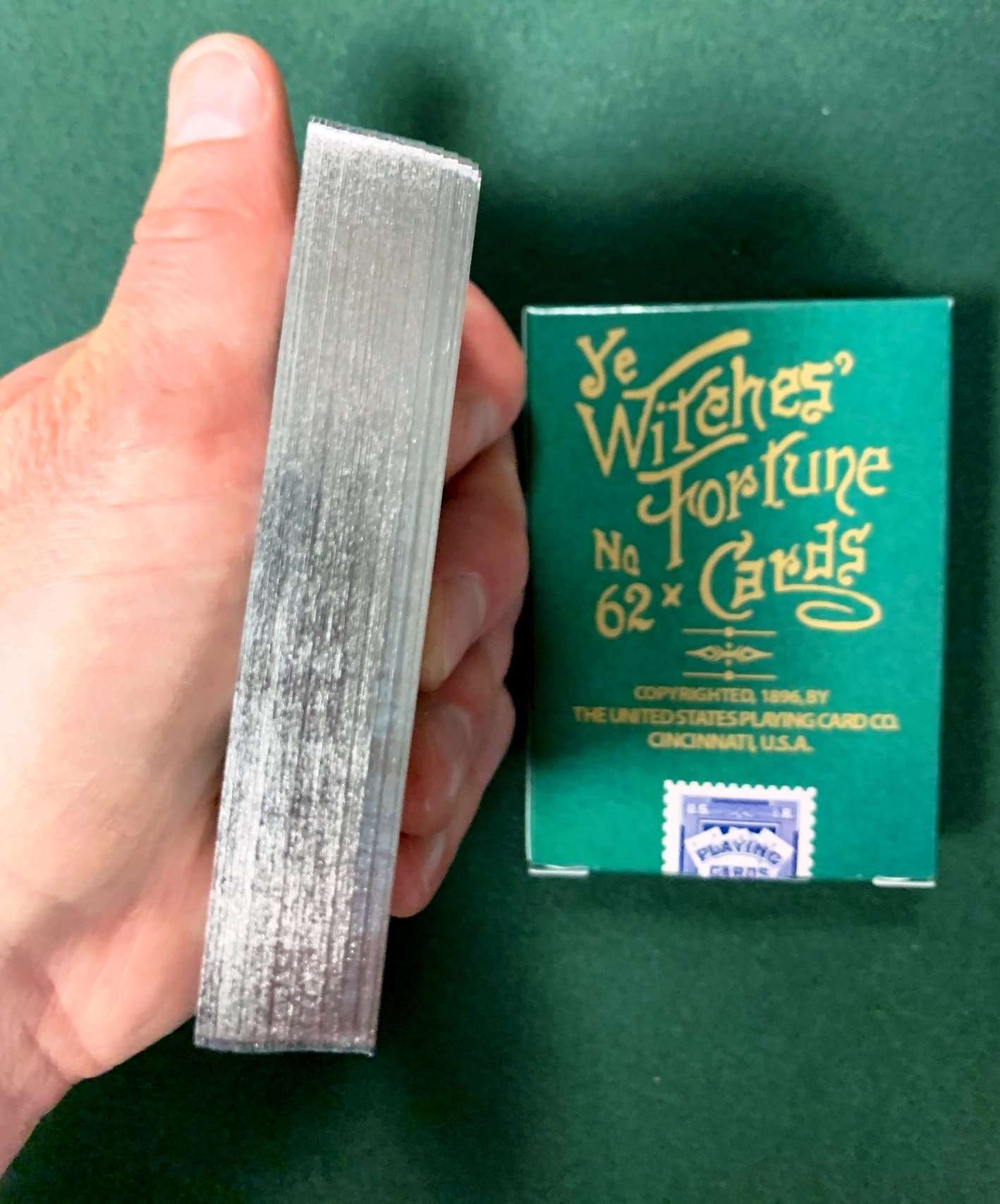 PlayingCardDecks.com-Ye Witches’ Gilded Fortune Cards USPCC