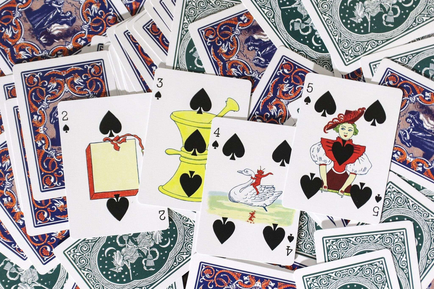 PlayingCardDecks.com-Ye Witches’ Gilded Fortune Cards USPCC