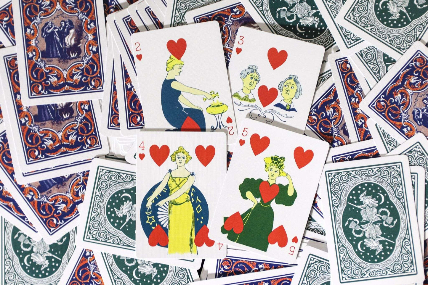 PlayingCardDecks.com-Ye Witches’ Gilded Fortune Cards USPCC